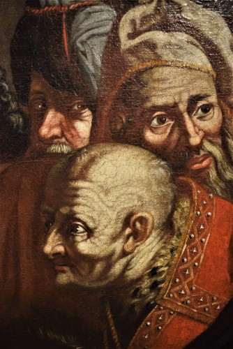 Antiquités - L'hommage de l'argent - Maître flamand, cercle de P.P. Rubens